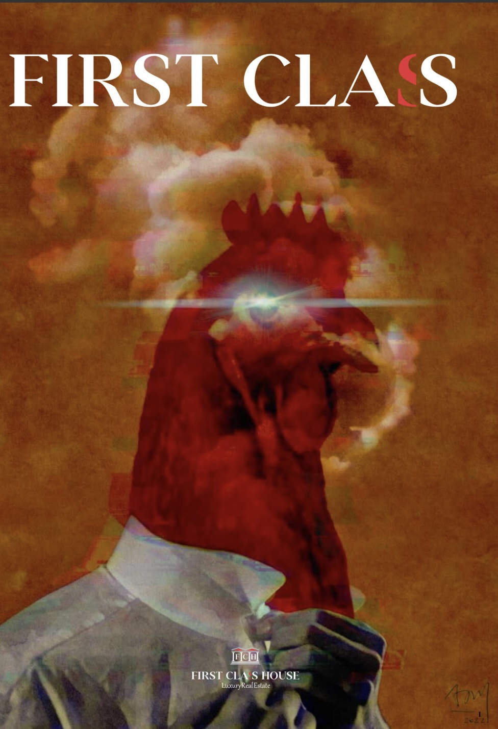 First Class Mag cover featuring Gallina est occultum Gallus by Joaquín Morodo